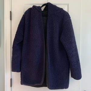 Fleece cardigan